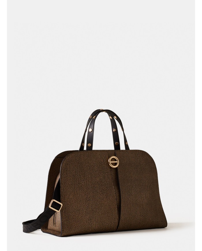 BORBONESE Tulip Borsa Bauletto medium