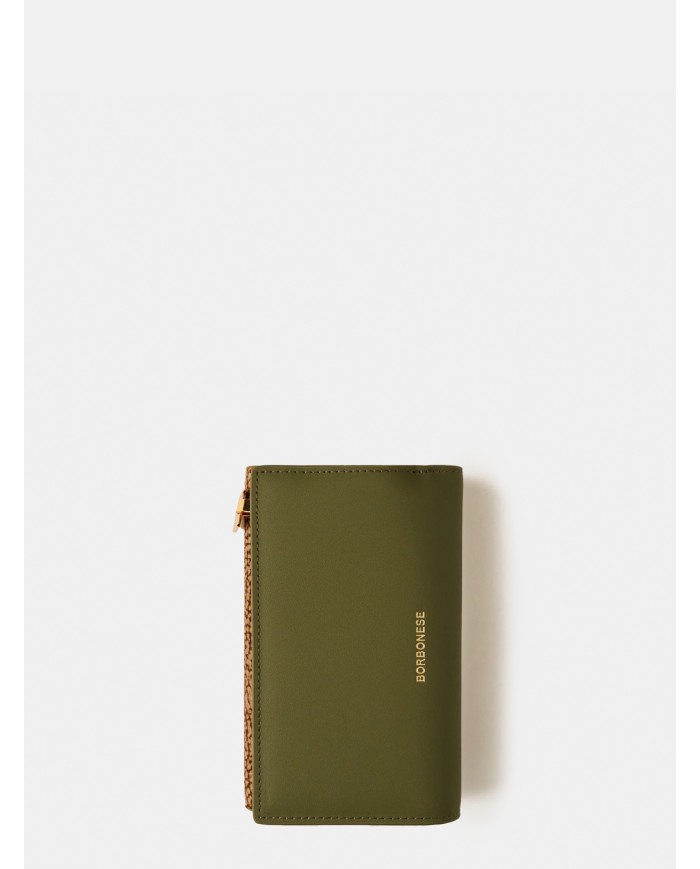 BORBONESE Portafoglio medium con patta