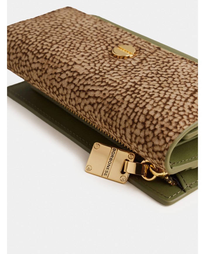 BORBONESE Portafoglio medium con patta