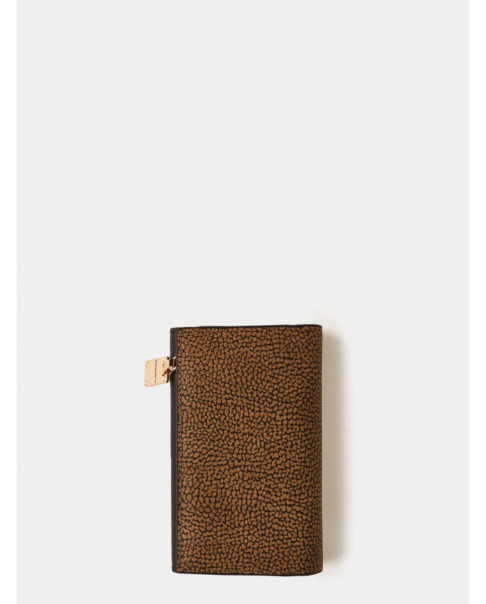 BORBONESE Portafoglio medium con patta