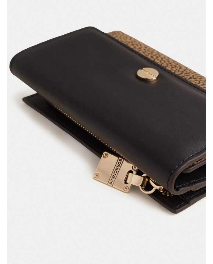 BORBONESE Portafoglio medium con patta