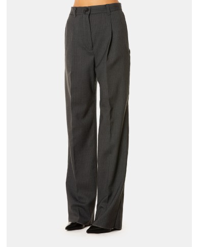MAXMARA WEEKEND Pantalone gessato