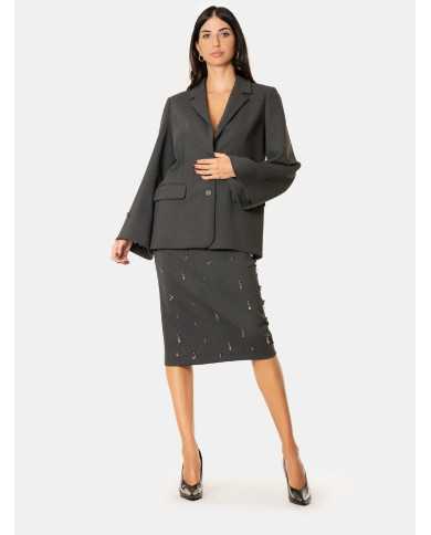 SEMICOUTURE Gonna a tubino