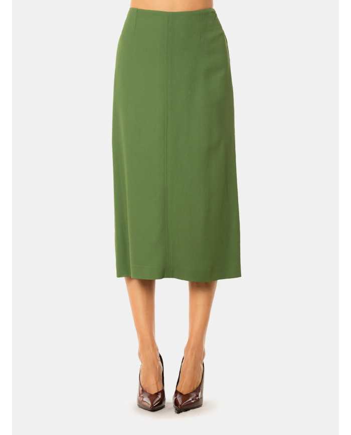 SEMICOUTURE Gonna con spacchi