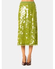 SEMICOUTURE Gonna a tubino con paillettes