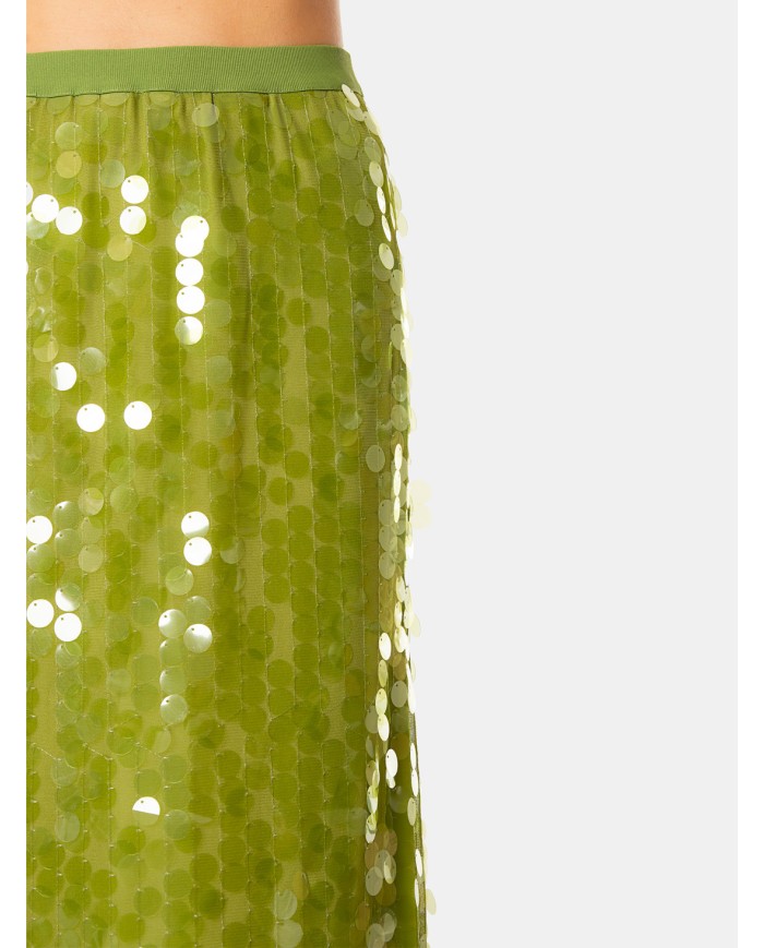 SEMICOUTURE Gonna a tubino con paillettes