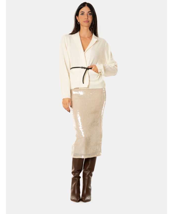 SEMICOUTURE Maglia cardigan