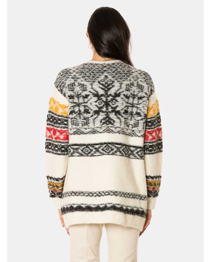 SEMICOUTURE Cardigan Jacquard