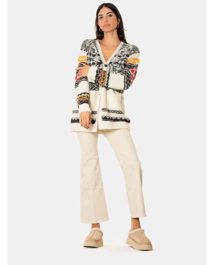 SEMICOUTURE Cardigan Jacquard