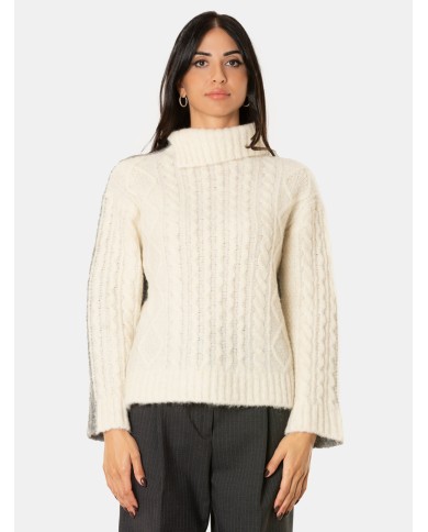 SEMICOUTURE Maglia bicolore