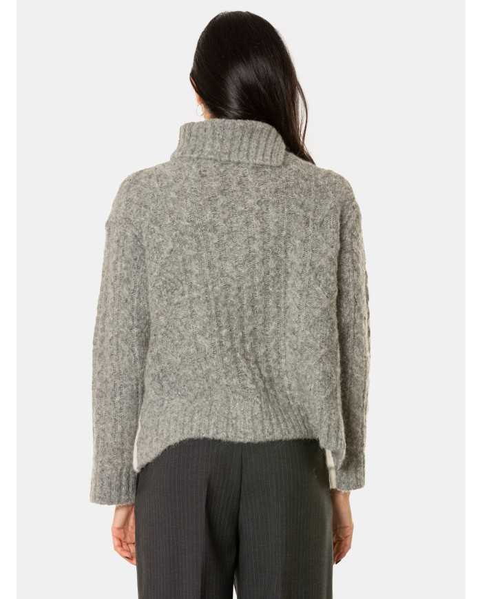 SEMICOUTURE Maglia bicolore