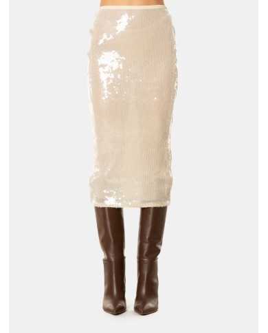 SEMICOUTURE Gonna paillettes