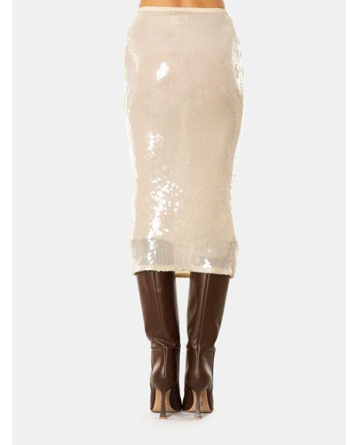 SEMICOUTURE Gonna paillettes