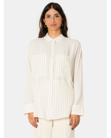 SEMICOUTURE Camicia rigata