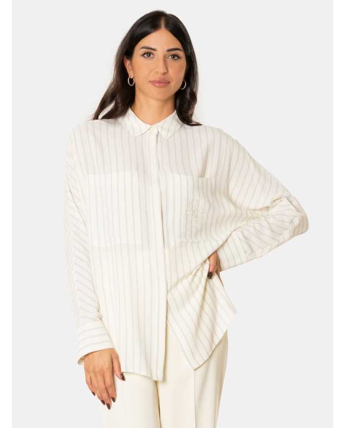 SEMICOUTURE Camicia rigata