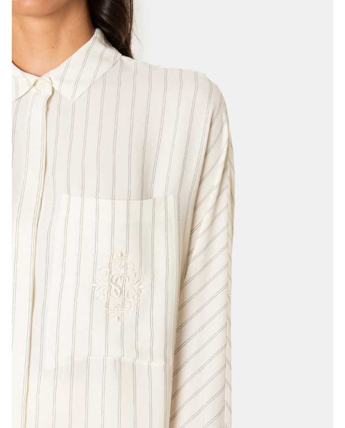 SEMICOUTURE Camicia rigata