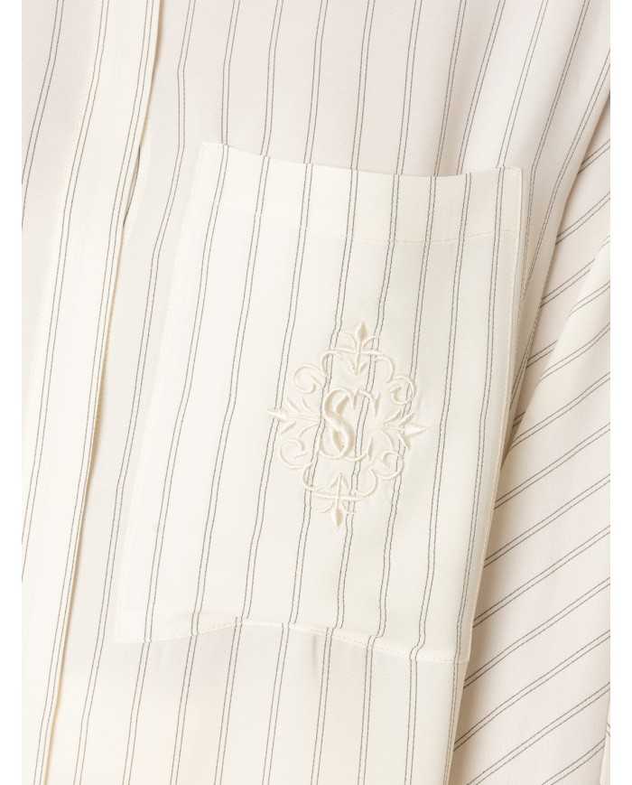 SEMICOUTURE Camicia rigata