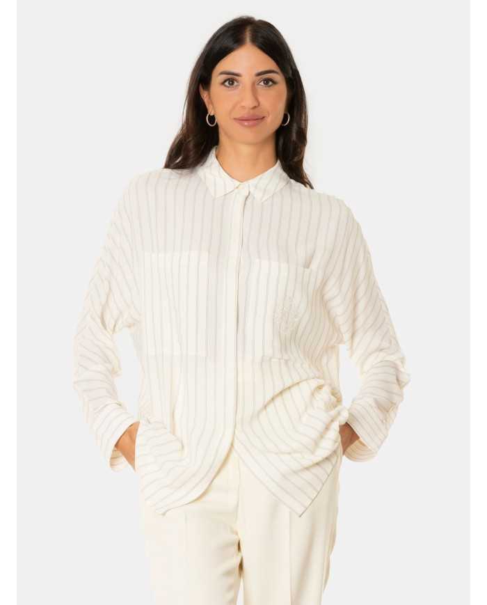 SEMICOUTURE Camicia rigata