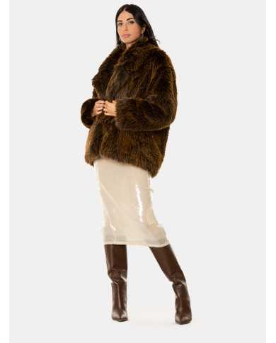 SEMICOUTURE Ecopelliccia