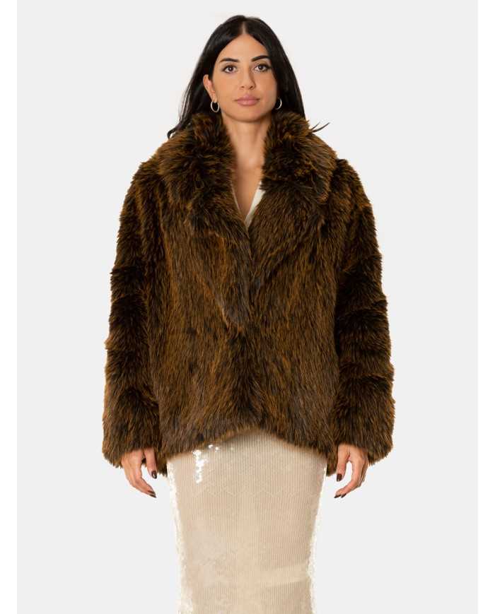 SEMICOUTURE Ecopelliccia