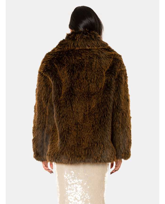 SEMICOUTURE Ecopelliccia