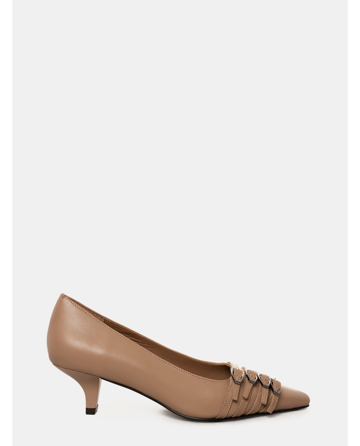 JEANNOT Decolletè in pelle