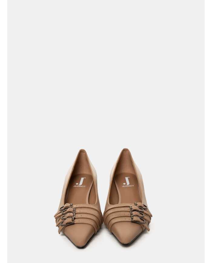 JEANNOT Decolletè in pelle