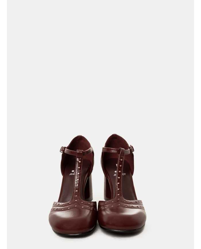 JEANNOT Sandalo a T in vernice