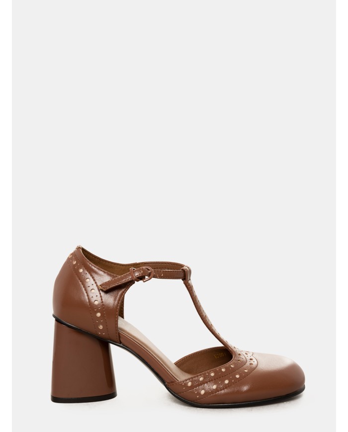 JEANNOT Sandalo a T in vernice