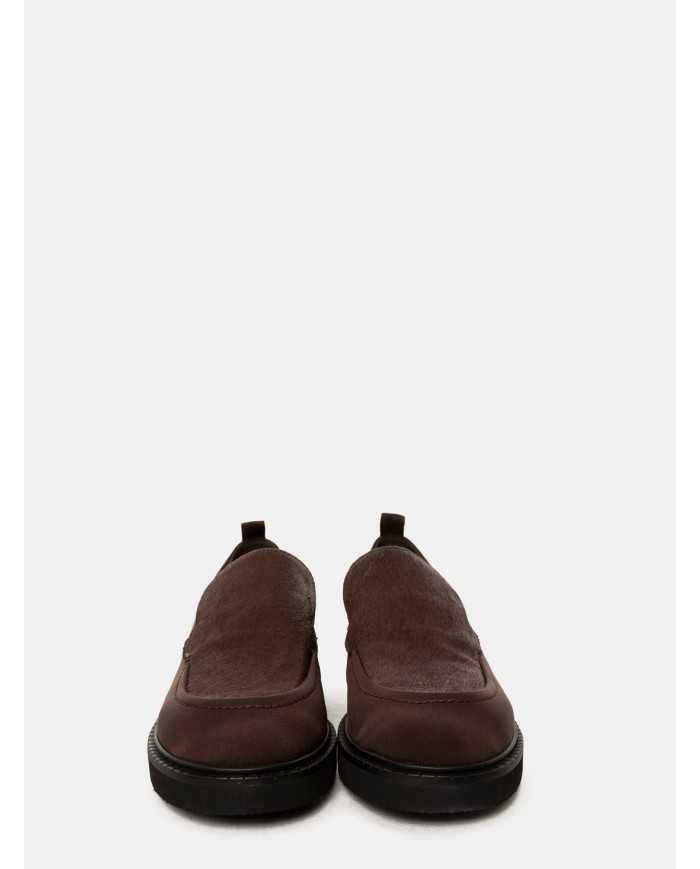 JEANNOT Mocassino con cavallino