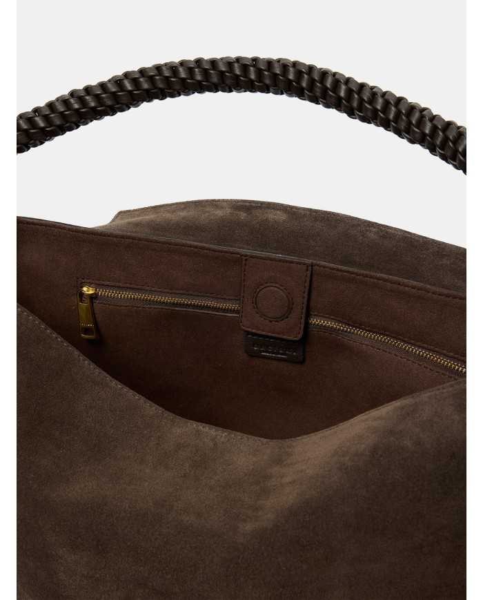 ORCIANI Borsa Sveva XL in camoscio