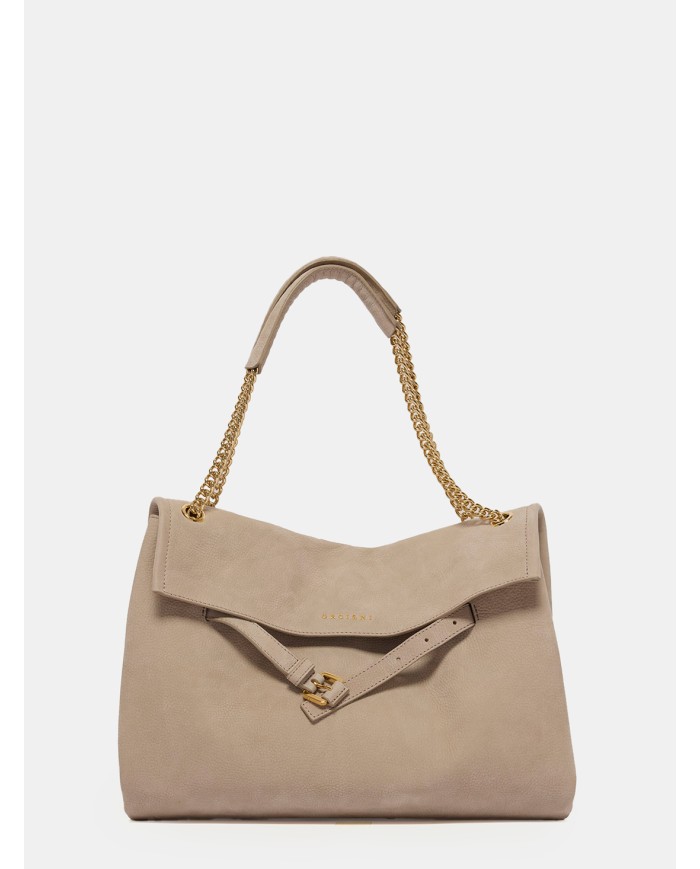 ORCIANI Borsa Venus Nabucco Midi a spalla in pelle nabuk