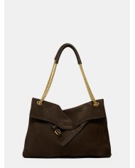 ORCIANI Borsa Venus Nabucco Midi a spalla in pelle nabuk