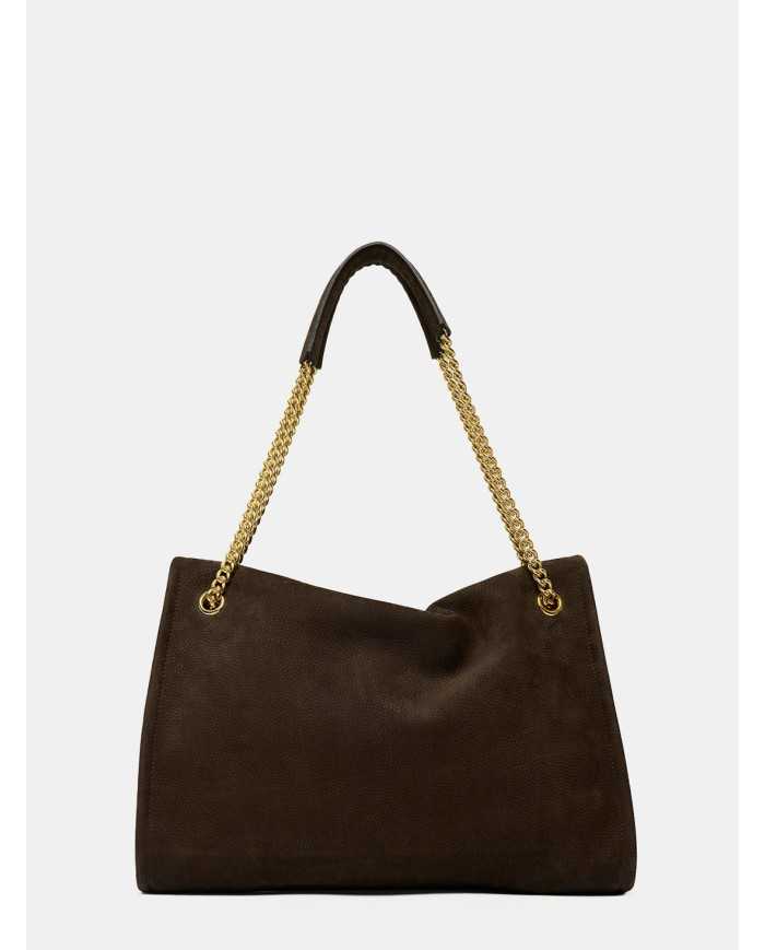 ORCIANI Borsa Venus Nabucco Midi a spalla in pelle nabuk