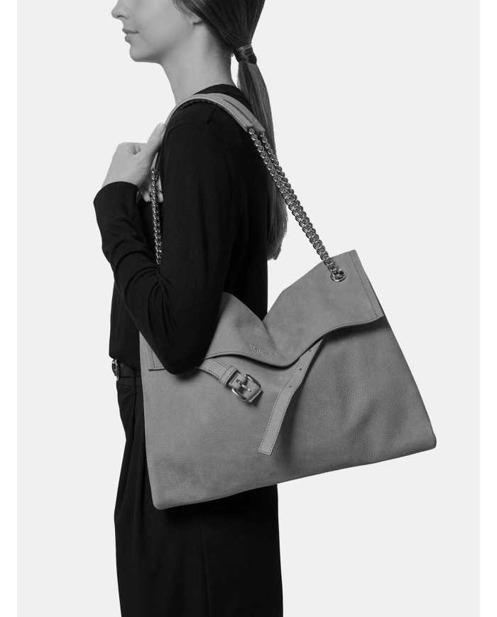 ORCIANI Borsa Venus Nabucco Midi a spalla in pelle nabuk