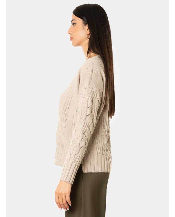 D.EXTERIOR Maglia multitrecce