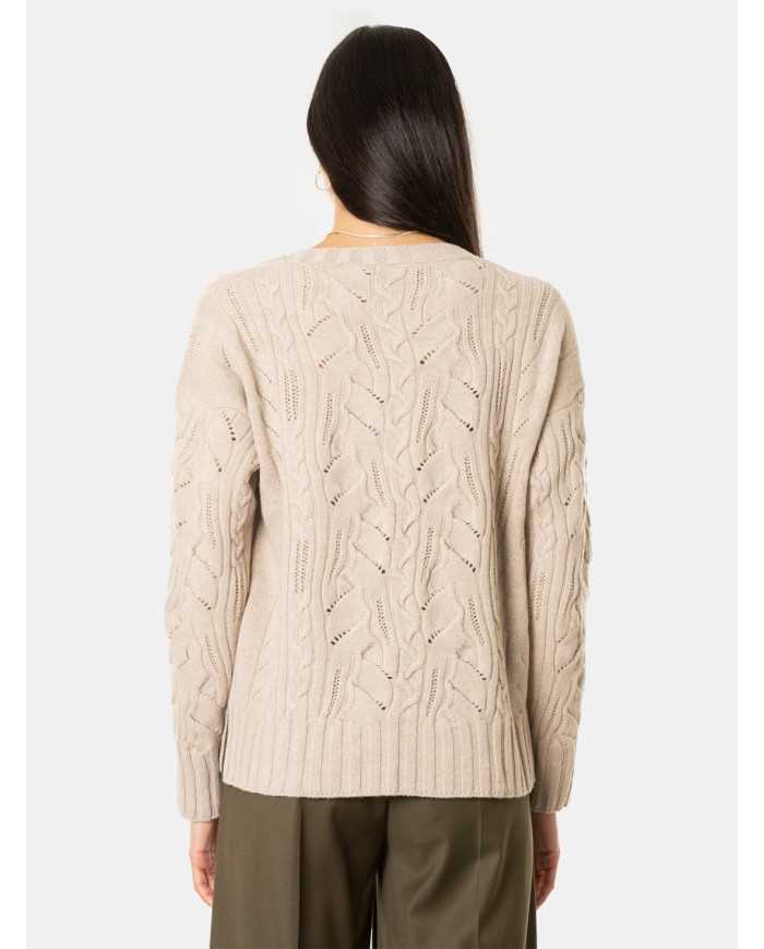 D.EXTERIOR Maglia multitrecce