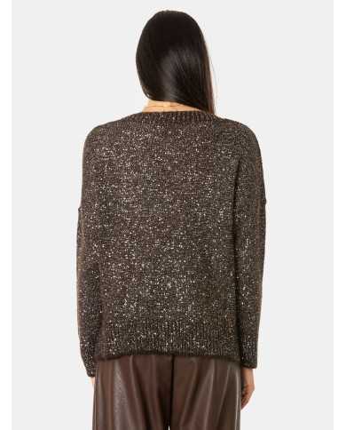 D.EXTERIOR Maglia paillettes