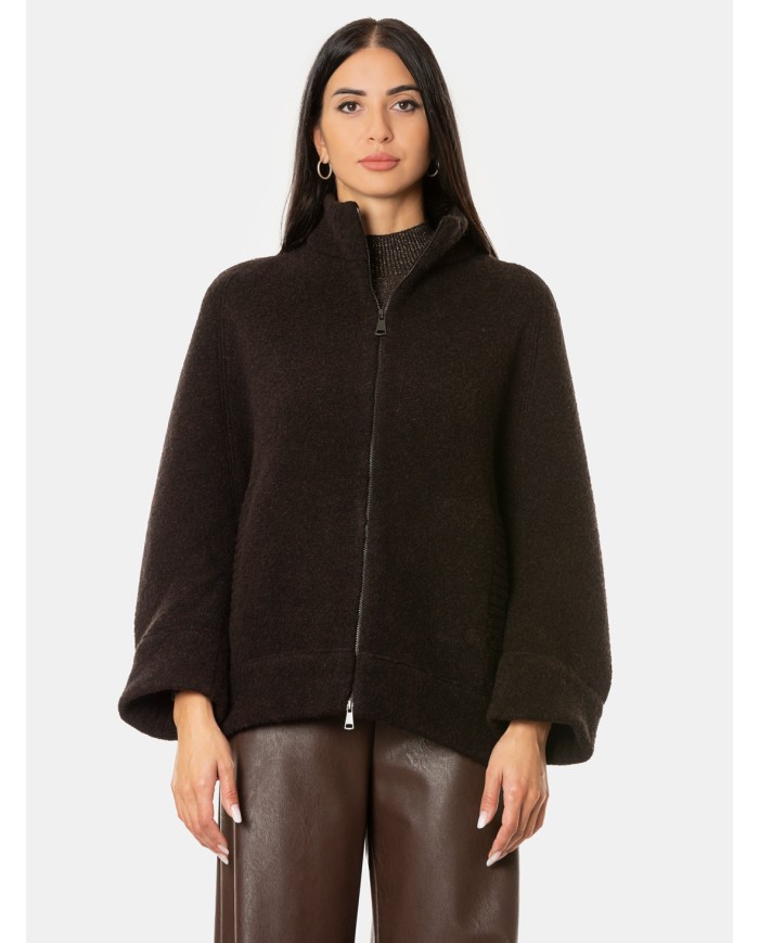 D.EXTERIOR Bouclè soft bomber