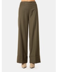 D.EXTERIOR Pantalone largo risvolto