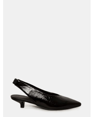 BIANCA DI' Slingback in vernice