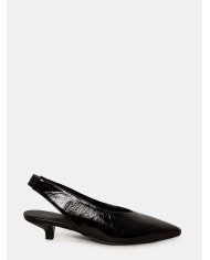 BIANCA DI' Slingback in vernice