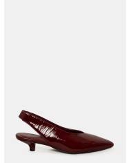BIANCA DI' Slingback in vernice
