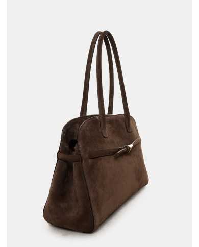 ORCIANI Borsa Aura Alba in camoscio