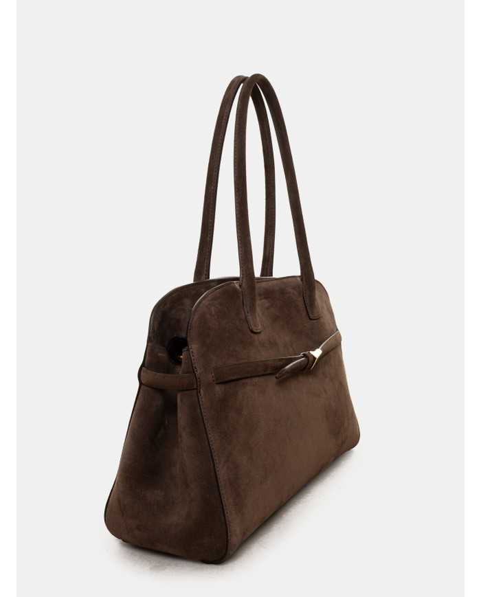 ORCIANI Borsa Aura Alba in camoscio