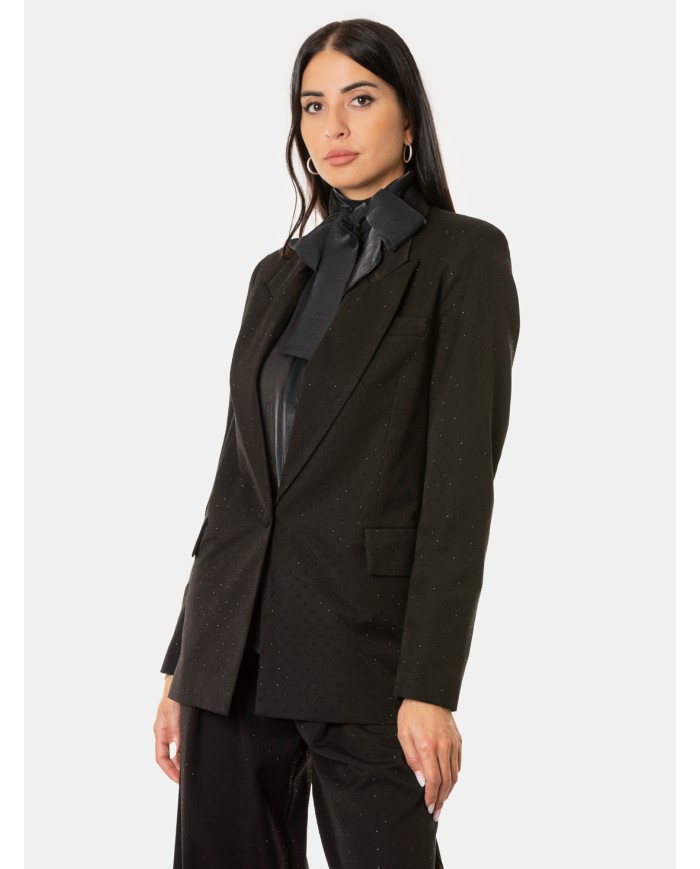 Actualee Giacca con strass