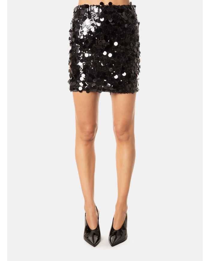 Actualee Gonna mini con macro paillettes