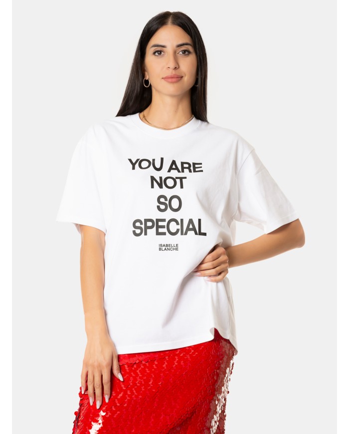 ISABELLE BLANCHE paris T-shirt oversize con stampa