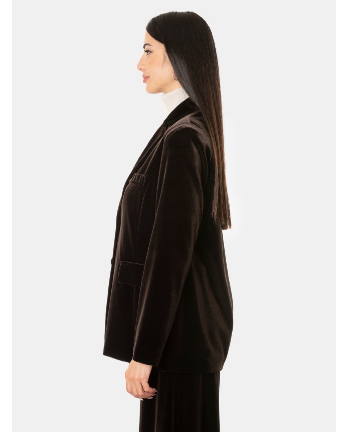 D.EXTERIOR Giacca in velluto