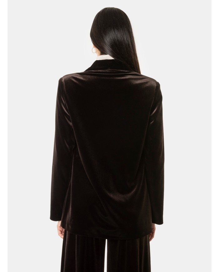 D.EXTERIOR Giacca in velluto
